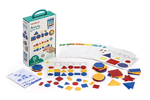 Miniland Miniland95042, Activity Logical Blocks, Set mit Geometrischen Spielsteinen Miniland Miniland95042, Activity Logical Blocks, Set mit Geometrischen Spielsteinen von Miniland