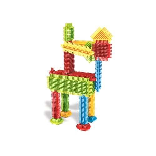 Miniland – Pegy Bricks: Wild Friends – Baukasten für Kinder mit 22 großen Teilen zum Bauen eines Reiters und seines Pferdes, fördert die Fantasie und Motorik, ab 2 Jahren Miniland – Pegy Bricks: Wild Friends – Baukasten für Kinder mit 22 großen Teilen zum Bauen eines Reiters und seines Pferdes, fördert die Fantasie und Motorik, ab 2 Jahren von Miniland