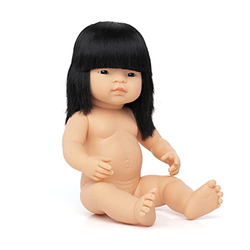 Babypuppe asiatisches Mädchen 38cm-31056, Zufällig von Miniland