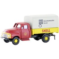 Minis by Lemke LC3234 N LKW Modell Opel Blitz Pritsche/Plane Shell von Minis by Lemke