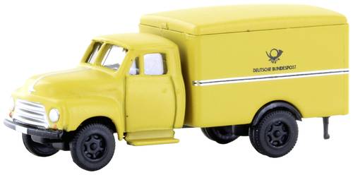 Minis by Lemke LC3241 N LKW Modell Opel Blitz Koffer Deutsche Bundespost von Minis by Lemke