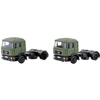 Minis by Lemke LC4065 N LKW Modell MAN F90 SZM, 2-achsig, oliv von Minis by Lemke