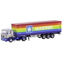 Minis by Lemke LC4066 N LKW Modell MAN F90 Container-Sattelzug MAERSK von Minis by Lemke