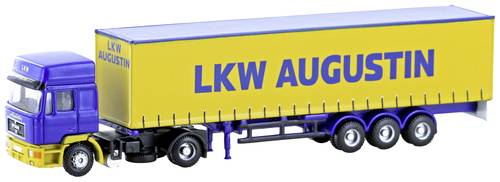 Minis by Lemke LC4069 N LKW Modell MAN F90 Gardinenplanen-Sattelzug LKW Augustin (AT) von Minis by Lemke