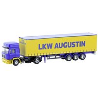 Minis by Lemke LC4069 N LKW Modell MAN F90 Gardinenplanen-Sattelzug LKW Augustin (AT) von Minis by Lemke