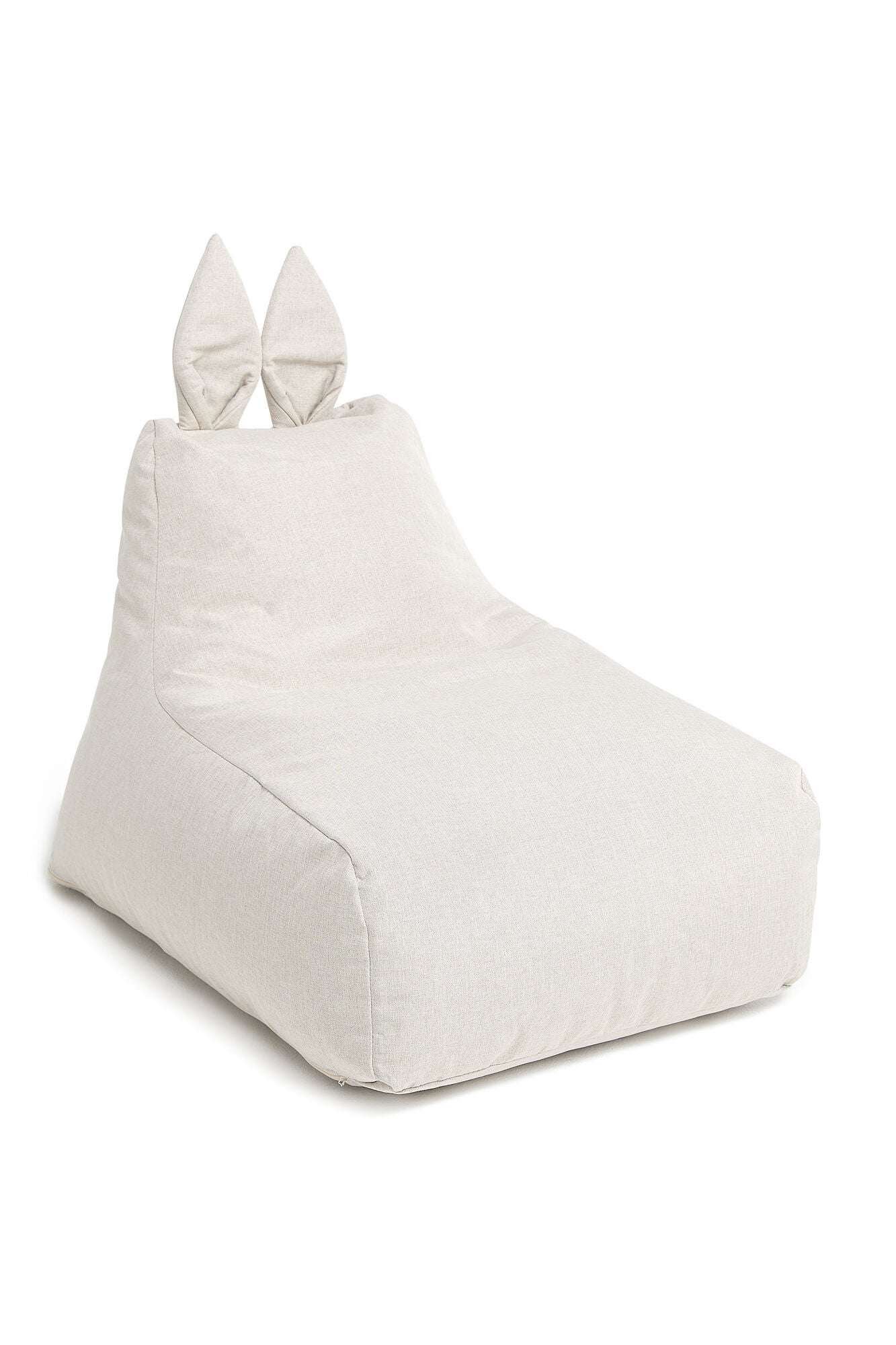 Minitude Sitzsack Kaninchen, Beige, Kinderzimmermöbel, Kindermöbel von Minitude