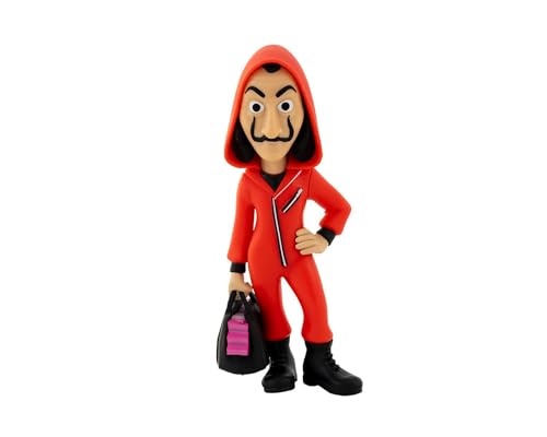 MINIX Collectible Figurines, Money Heist - Tokio W/Mask, 12 cm Sammelfigur, Ab 17+ Jahren, Deutsch von MINIX