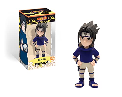 MINIX Collectible Figurines, Naruto - Sasuke, 12 cm Sammelfigur, Ab 17+ Jahren, Deutsch von MINIX