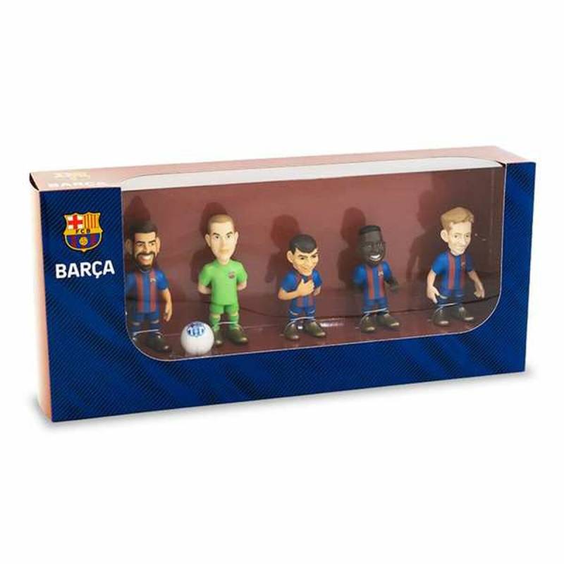 Figurensatz Minix FC Barcelona 7 cm 5 Stücke von Minix