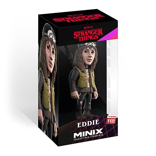 MINIX Collectible Figurines, Stranger Things - Eddie, 12 cm Sammelfigur, Ab 17+ Jahren, Deutsch von MINIX