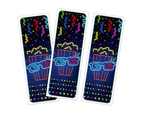 Minkocards Mitgebsel Kindergeburtstag 10 Lesezeichen Kino Mädchen Gastgeschenke für Jungsgeburtstag Mädchengeburtstag Minkocards Mitgebsel Kindergeburtstag 10 Lesezeichen Kino Mädchen Gastgeschenke für Jungsgeburtstag Mädchengeburtstag von Minkocards