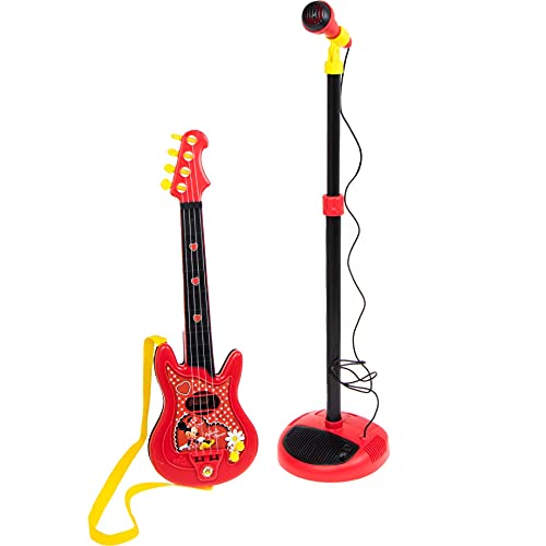 Minnie and You 5267 Set Gitarre und Mikrofon, Schwarz von Disney