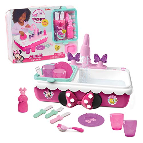 Minnie Mouse 89611 Minnie‘s Happy Helpers Magic Sink Spülbecken-Set, Mehrfarbig, 25.4 von Minnie