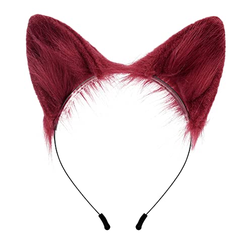 MinnowXY Haarreif für Katzenohren für Damen, Stirnband, Make-up, für Live-Übertragung, Party, Haar-Accessoire von MinnowXY