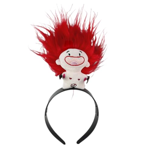 MinnowXY Haarreif für Teenager-Mädchen, Cartoon-Stirnband, gefüllte Form, Haarreif für Erwachsene, Cartoon-Kopfschmuck, Karneval, Party, Rollenspiel, Kostüm-Werkzeug von MinnowXY