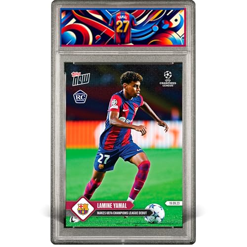 Mintkeeper Topps NOW - Lamine Yamal: Debüt in der UEFA Champions League - Sammelkarte - Rookie Barcelona von Mintkeeper