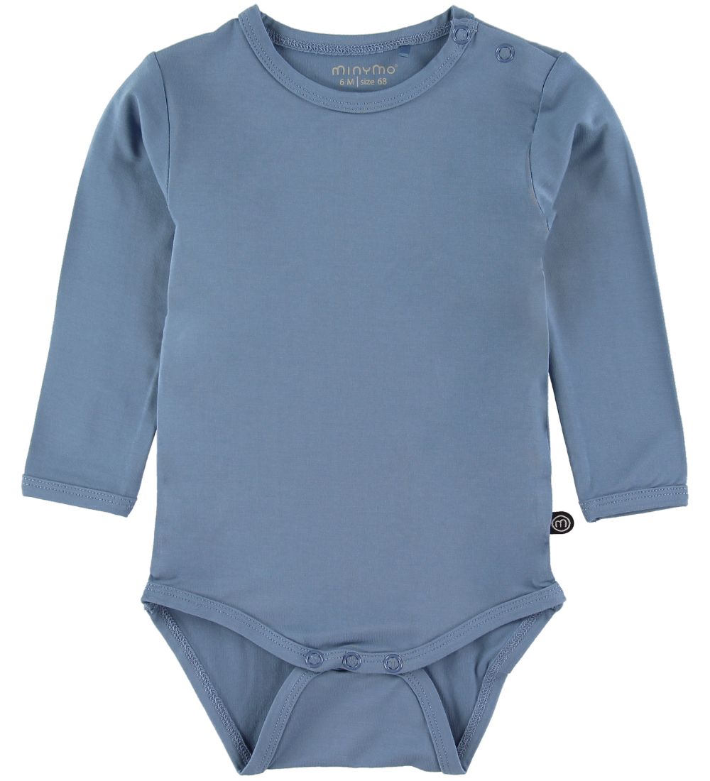 Minymo Body - Bambus - Blue Himmel - Minymo - 62 - Body L/Ä Minymo Body - Bambus - Blue Himmel - Minymo - 62 - Body L/Ä von Minymo