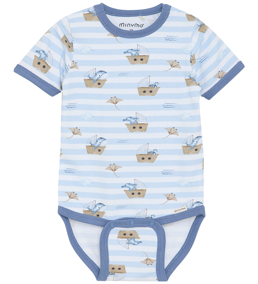 Minymo Body k/ä - Skyway m. Print - Minymo - 74 - Body K/Ä Minymo Body k/ä - Skyway m. Print - Minymo - 74 - Body K/Ä von Minymo