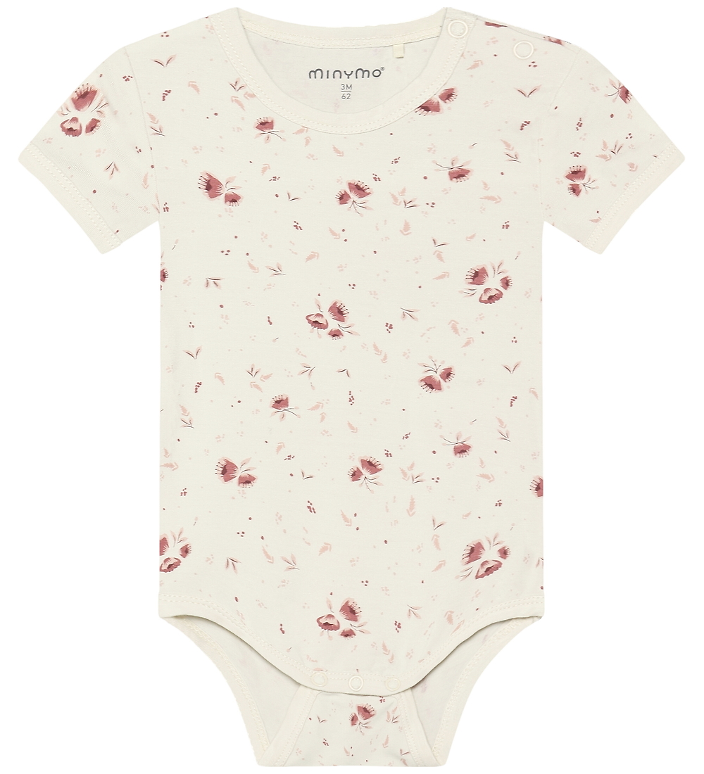 Minymo Body k/ä - Viskose - Peach Peitsche m. Blumen - Minymo - 74 - Body K/Ä Minymo Body k/ä - Viskose - Peach Peitsche m. Blumen - Minymo - 74 - Body K/Ä von Minymo