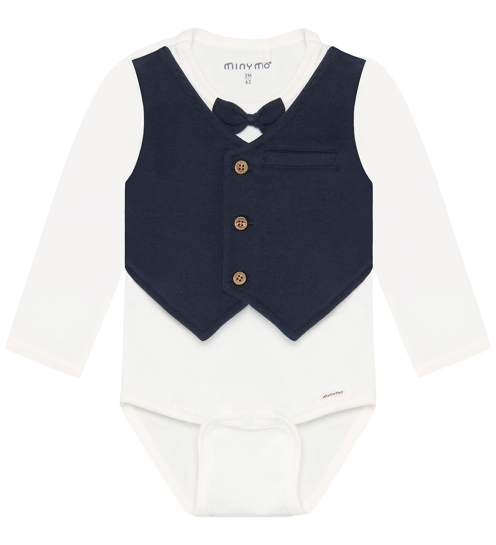 Minymo Body l/ä - Snow White - Minymo - 68 - Body L/Ä Minymo Body l/ä - Snow White - Minymo - 68 - Body L/Ä von Minymo
