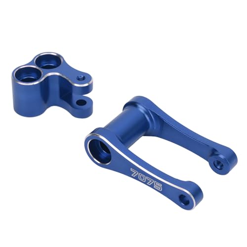 Motorrad Knuckle Pull Rod Aluminiumlegierung Hochfeste Hintere Knöchel Zugstange Verbesserte Teile LOSI 1/4 Promoto MX (Blau) von Miokycl