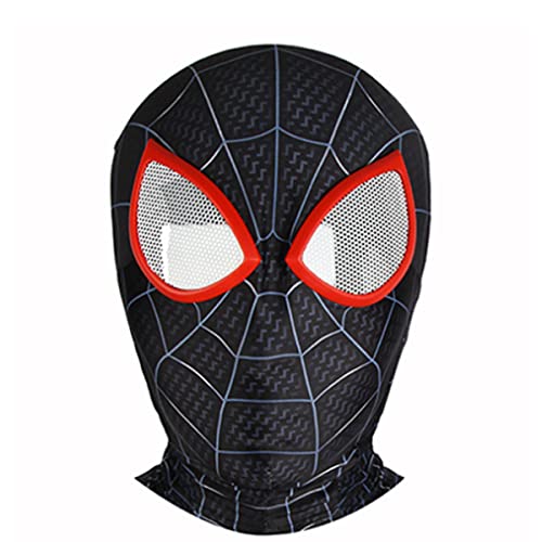 Miotlsy Spider Masks Halloween 3D Mask Spider Masks Adult Kids Halloween Movie Teenagers Cosplay Costumes Costumes Lycra Mask Superhero Lenses Peter Parker von Miotlsy