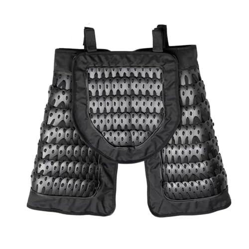 Mious Taktische Samurai Rüstung Komplettes, TRN Tactical Skirt Armour Crotch Armour (4er-Satz/Schwarz) von Mious