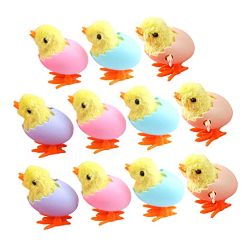Mipcase 12 Stück Teiliges Aufziehspielzeug Kuschelige Plüsch Küken mit Springende Wind Up Tiere für Ab Jahr Gemischt Mipcase 12 Stück Teiliges Aufziehspielzeug Kuschelige Plüsch Küken mit Springende Wind Up Tiere für Ab Jahr Gemischt von Mipcase
