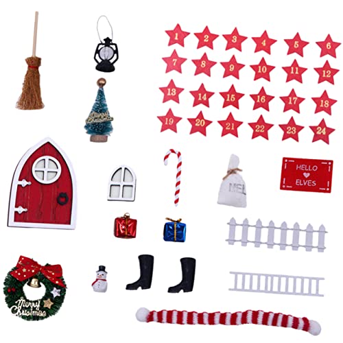 Mipcase 15 Stück Teiliges Miniatur Weihnachtsdeko Leuchtende Miniatur Figuren für Puppenhaus DIY Micro Landschaft Weihnachtsbaum Zubehör Kreative Mipcase 15 Stück Teiliges Miniatur Weihnachtsdeko Leuchtende Miniatur Figuren für Puppenhaus DIY Micro Landschaft Weihnachtsbaum Zubehör Kreative von Mipcase