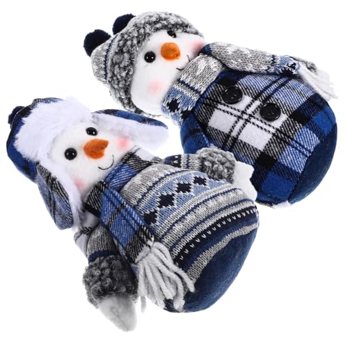 Mipcase 2 Stück Weihnachtliche Schneemann Puppe Tischdekoration Weiche Stofffigur Festliche Xmas Ornamente für Wohnzimmer und Party Gearbeitet Gemütliche Winterstimmung Mipcase 2 Stück Weihnachtliche Schneemann Puppe Tischdekoration Weiche Stofffigur Festliche Xmas Ornamente für Wohnzimmer und Party Gearbeitet Gemütliche Winterstimmung von Mipcase
