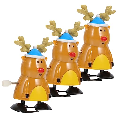 Mipcase 3 Stück Teiliges Weihnachts Aufziehspielzeug Elch Design Farbenfrohe Mechanische Wind Up Figuren Kompakt und Kinderfreundlich Sichere Weihnachtsdekoration und Geschenkidee Mipcase 3 Stück Teiliges Weihnachts Aufziehspielzeug Elch Design Farbenfrohe Mechanische Wind Up Figuren Kompakt und Kinderfreundlich Sichere Weihnachtsdekoration und Geschenkidee von Mipcase