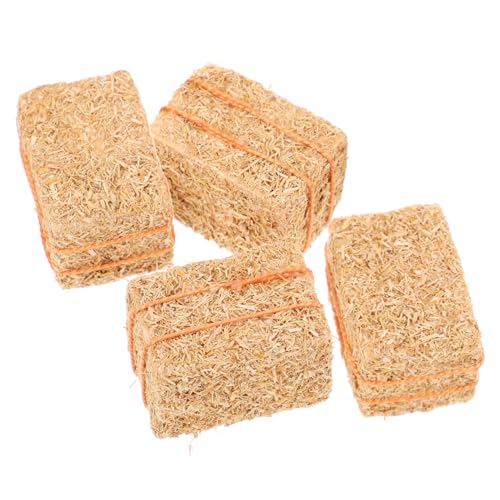 Mipcase 4 Stück Miniatur Heuballen aus Natürlichem Stroh Rechteckige Mini Dekoration für Puppenhaus Bauernhof Szene DIY Bastelprojekte Detailreiche Mikro Szenerie Langlebig und Sicher Mipcase 4 Stück Miniatur Heuballen aus Natürlichem Stroh Rechteckige Mini Dekoration für Puppenhaus Bauernhof Szene DIY Bastelprojekte Detailreiche Mikro Szenerie Langlebig und Sicher von Mipcase