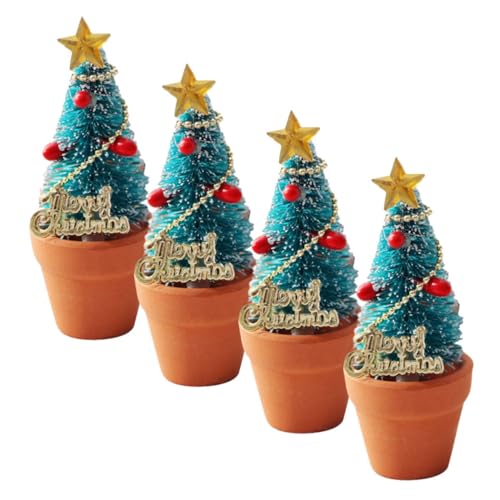 Mipcase 4 Stück Teiliges Miniatur Weihnachtsbaum Realistische Mini Tannenbäume im Topf Leichte Puppenhaus Dekoration für Weihnachtsfeier und Festtagsatmosphäre Kompakt für Kleine Räume Mipcase 4 Stück Teiliges Miniatur Weihnachtsbaum Realistische Mini Tannenbäume im Topf Leichte Puppenhaus Dekoration für Weihnachtsfeier und Festtagsatmosphäre Kompakt für Kleine Räume von Mipcase