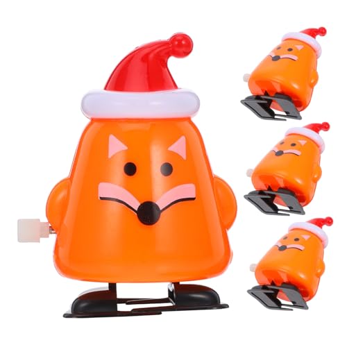 Mipcase 4 Stück Teiliges Weihnachts Aufziehspielzeug Kreative Fuchsmotive Sichere Glatte Oberfläche Dekoratives für Altersgruppen für Weihnachtsfeiern und Sammlungen Mipcase 4 Stück Teiliges Weihnachts Aufziehspielzeug Kreative Fuchsmotive Sichere Glatte Oberfläche Dekoratives für Altersgruppen für Weihnachtsfeiern und Sammlungen von Mipcase