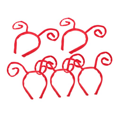 Mipcase 5 Stück Teiliges Haarband mit Flexiblen Antennen Niedliches Ameisen Design Strapazierfähiges Stoffmaterial Geeignet für Bühnenauftritte Cosplay und Halloween Partys Mipcase 5 Stück Teiliges Haarband mit Flexiblen Antennen Niedliches Ameisen Design Strapazierfähiges Stoffmaterial Geeignet für Bühnenauftritte Cosplay und Halloween Partys von Mipcase