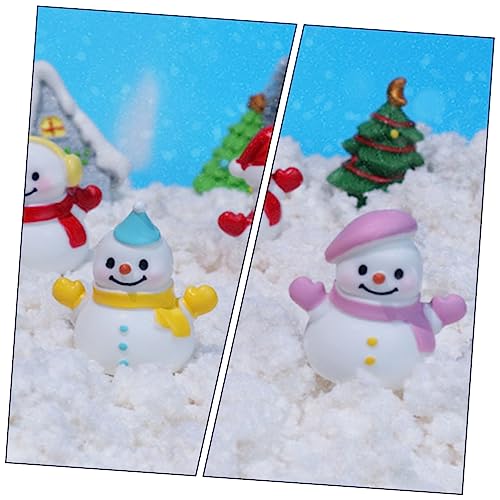 Mipcase 6 Stück Teiliges Mini Schneemann aus Resin Detailreiche Weihnachtsdeko für Garten Puppenhaus und DIY Mikro Landschaft Vielseitige Weihnachtsdekoration für Innen und Außen Mipcase 6 Stück Teiliges Mini Schneemann aus Resin Detailreiche Weihnachtsdeko für Garten Puppenhaus und DIY Mikro Landschaft Vielseitige Weihnachtsdekoration für Innen und Außen von Mipcase