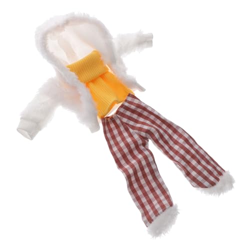 Mipcase Dekoratives Puppenkleid Wiederverwendbares Puppenkostüm aus Süßer Roter Karorock für Mädchen Passgenaue Puppenkleidung für Spielpuppen Leichtes und Tragbares Outfit Mipcase Dekoratives Puppenkleid Wiederverwendbares Puppenkostüm aus Süßer Roter Karorock für Mädchen Passgenaue Puppenkleidung für Spielpuppen Leichtes und Tragbares Outfit von Mipcase