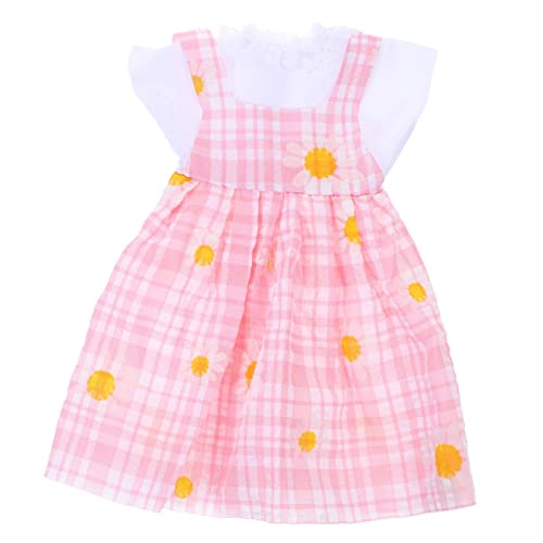 Mipcase Delikates Puppenkleid Wiederverwendbarer Puppenrock aus Kompakter Puppenkleidungsset für Mädchen Modisches Puppenoutfit in Zartem Kirschblütenrosa Mipcase Delikates Puppenkleid Wiederverwendbarer Puppenrock aus Kompakter Puppenkleidungsset für Mädchen Modisches Puppenoutfit in Zartem Kirschblütenrosa von Mipcase