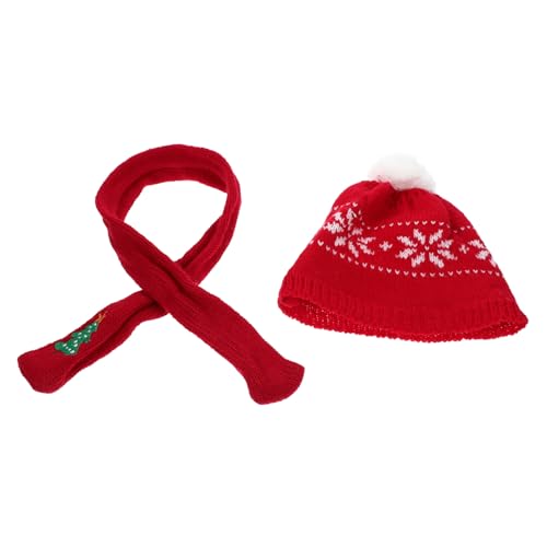 Mipcase Mini Weihnachtsmütze und Schal Miniatur Schneemann Hut und Weihnachtsbaum Schal Strickmütze für DIY Puppendeko Festliche Weihnachtsdekoration Teiliges Party Zubehör Mipcase Mini Weihnachtsmütze und Schal Miniatur Schneemann Hut und Weihnachtsbaum Schal Strickmütze für DIY Puppendeko Festliche Weihnachtsdekoration Teiliges Party Zubehör von Mipcase