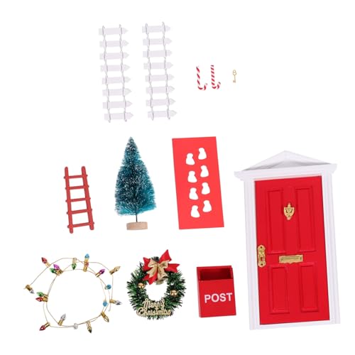 Mipcase Miniatur Puppenhaus Weihnachtsdeko Teilig Rote Miniatur Weihnachtsfiguren Santa Claus Stiefel für Winter Holiday DIY Landschaft Mipcase Miniatur Puppenhaus Weihnachtsdeko Teilig Rote Miniatur Weihnachtsfiguren Santa Claus Stiefel für Winter Holiday DIY Landschaft von Mipcase