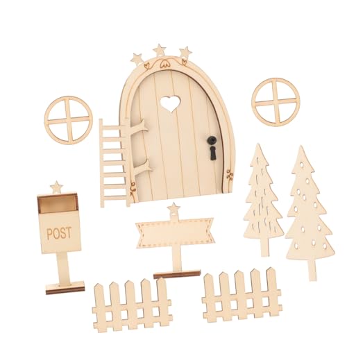 Mipcase Miniatur Puppenhaus Weihnachtsdeko Verarbeitung Miniatur Weihnachtsfeentür Fotorequisite für Mini Häuser Realistisches Mikro Landschaftsaccessoire Perfektes für DIY Dekoration Mipcase Miniatur Puppenhaus Weihnachtsdeko Verarbeitung Miniatur Weihnachtsfeentür Fotorequisite für Mini Häuser Realistisches Mikro Landschaftsaccessoire Perfektes für DIY Dekoration von Mipcase