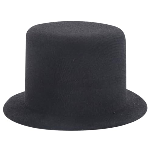 Mipcase Miniatur Top Hut Schwarz für Puppen DIY Bastelprojekt Stabiles Material Vielseitig als Dekoration und Fotorequisite Leicht und Langlebig für Weihnachts und Partyaccessoires Mipcase Miniatur Top Hut Schwarz für Puppen DIY Bastelprojekt Stabiles Material Vielseitig als Dekoration und Fotorequisite Leicht und Langlebig für Weihnachts und Partyaccessoires von Mipcase