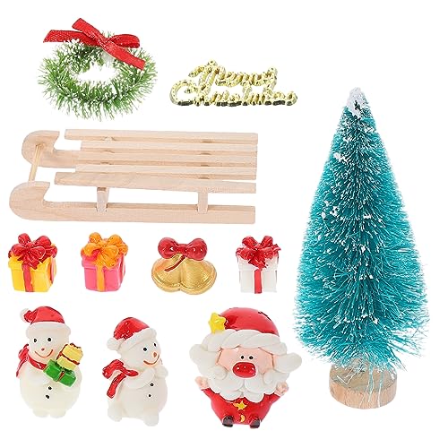 Mipcase Miniatur Weihnachtsdekoration aus Teiliges Puppenhaus Zubehör mit Festlichem Xmas Design Handgefertigte Mini Hausmodelle für Kreative Home Decor und DIY Weihnachtsfeier Mipcase Miniatur Weihnachtsdekoration aus Teiliges Puppenhaus Zubehör mit Festlichem Xmas Design Handgefertigte Mini Hausmodelle für Kreative Home Decor und DIY Weihnachtsfeier von Mipcase