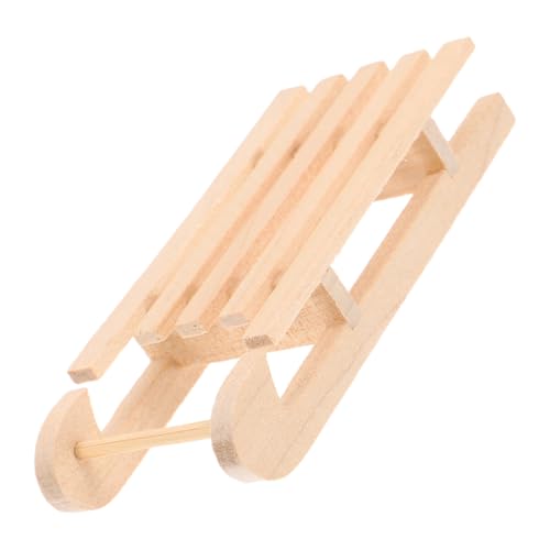 Mipcase Puppenhaus Deko aus Massivem Holz DIY Bemalbar Weihnachts Szene für Festliche Puppenhausgestaltung Mipcase Puppenhaus Deko aus Massivem Holz DIY Bemalbar Weihnachts Szene für Festliche Puppenhausgestaltung von Mipcase