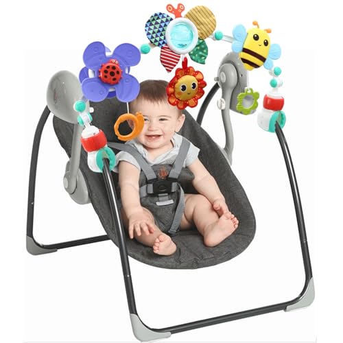 Baby hängende Spielbogen Anhänger Spielzeug Kinderwagen Buggy für Mädchen Junge Biene Krabbe Motiv von Miracle Baby