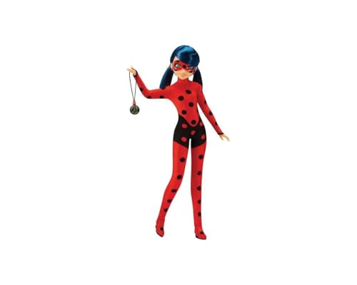 BANDAI - Miraculous Ladybug - Puppe - Marinette - Ladybug Lucky Charm - 26 cm große Ankleidepuppe - P50012 von BANDAI