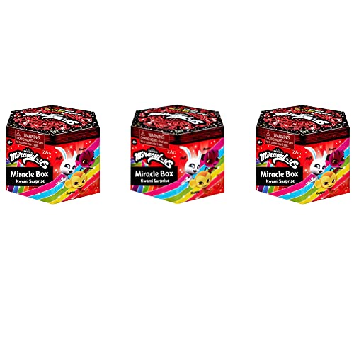 Miracle Box Kwami Surprise Serie 2, Abenteuer von Ladybug Miracle Box, 3 Stück Miracle Box Kwami Surprise Serie 2, Abenteuer von Ladybug Miracle Box, 3 Stück von Miraculous