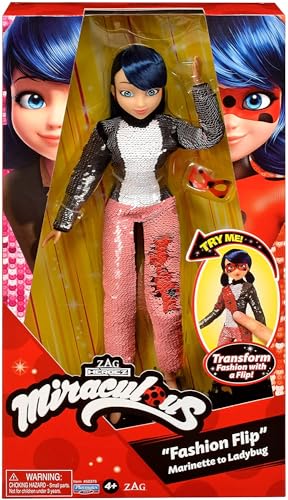 Miraculous Playmates Toys Puppe mit Pailletten-Outfit, Marienkäfer, modisch von Miraculous