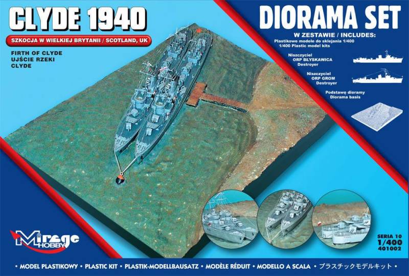 Clyde 1940 Diorama Set (Scotland,Firth of Clyde) von Mirage Hobby