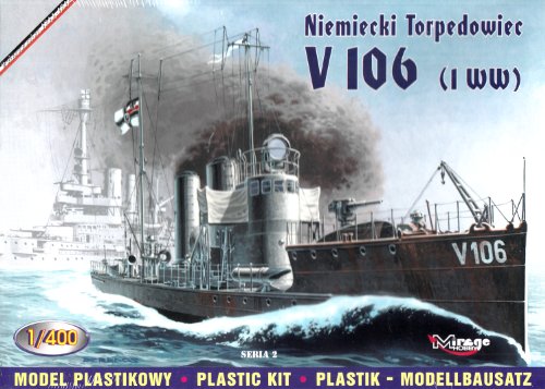 Deutsches Torpedoboot V 106 von Mirage Hobby